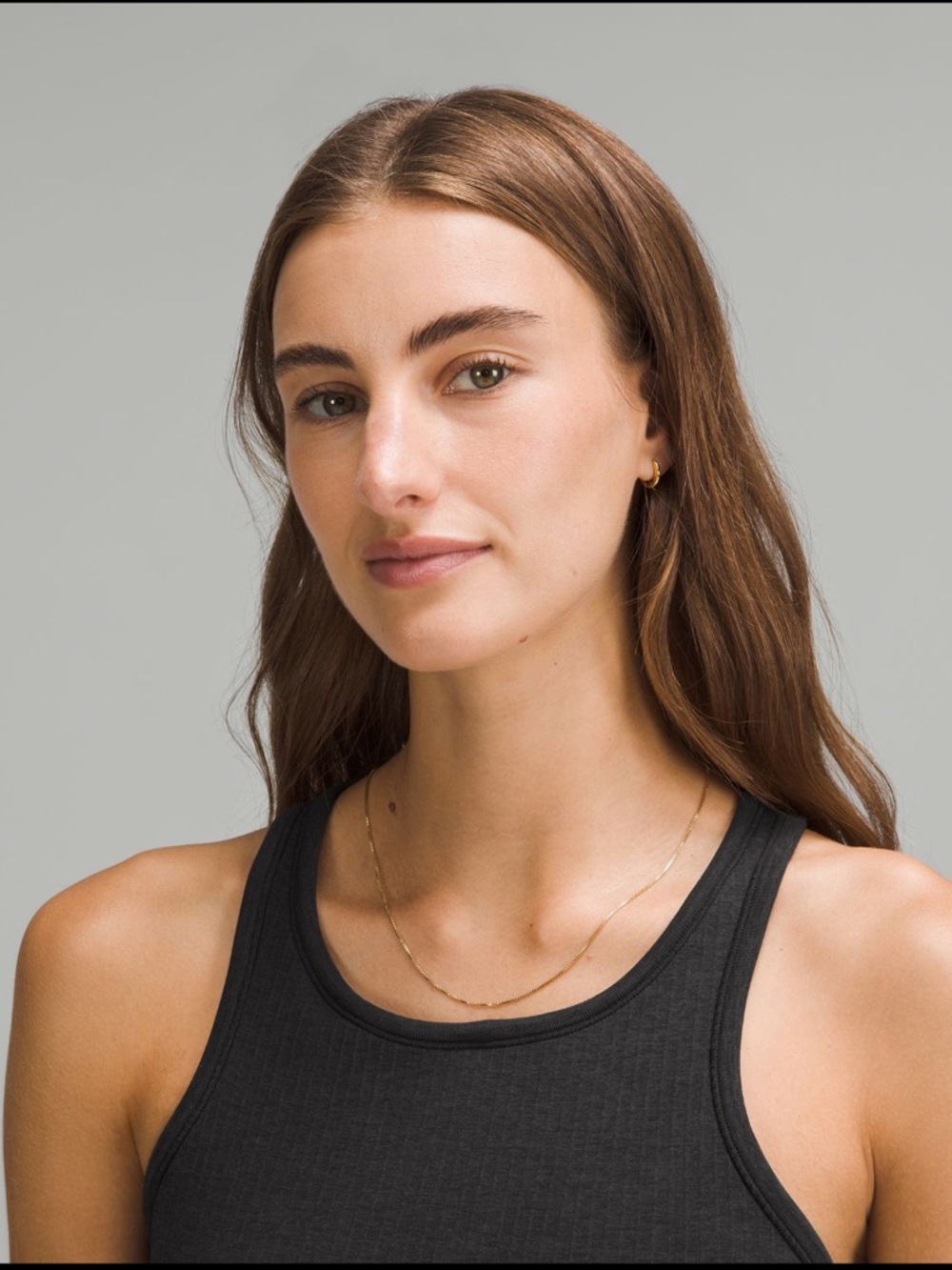Lululemon Ebb to Street Cropped Racerback Tank Top | Black - Picture 4 of 12
